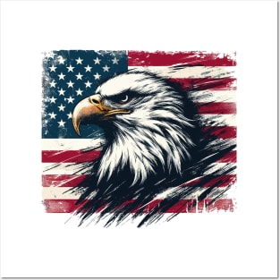 USA Flag Posters and Art